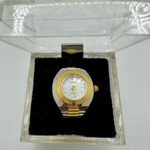 Futura Two-Tone Gold Finger Watch